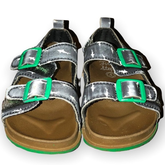 First Steps‎ Shoes Sandales Boys Size 4 Buckle - Picture 2 of 8